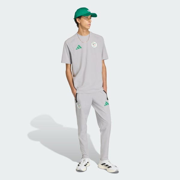 Grey Algeria Tiro Travel Crew T-Shirt