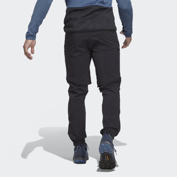 adidas TERREX Utilitas Hiking ZipOff Pants  Black  Mens Hiking  adidas  US