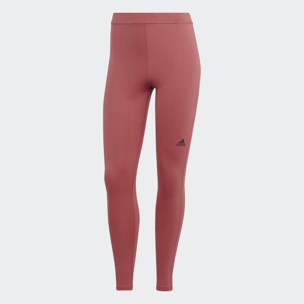 Pink adidas leggins top