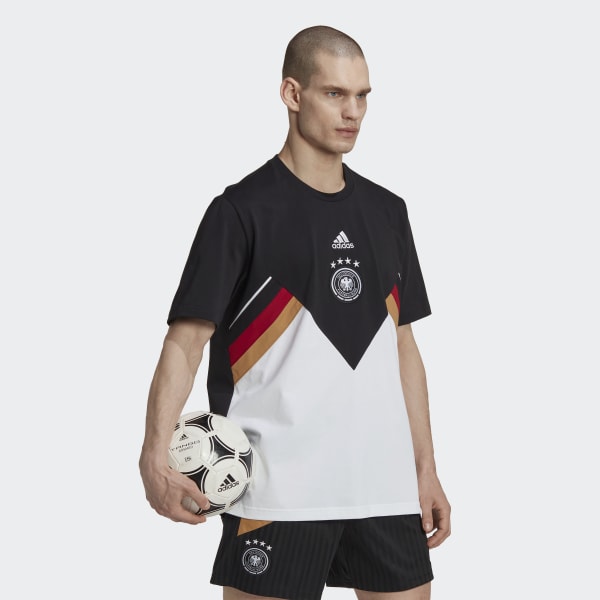 Black Germany Icon Heavy Cotton Tee RO248