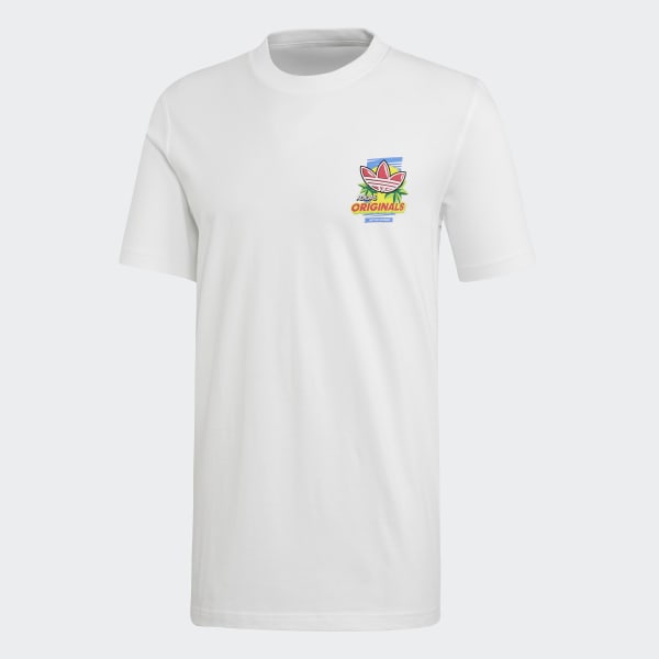 adidas Bodega Popsicle T-Shirt - White 