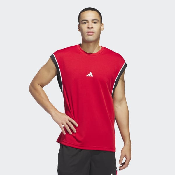 ■adidas■ Basketball All World Sleeveless Tank Top JN4724 Clothing - adidas Basketball All-World Sleeveless Tank Top