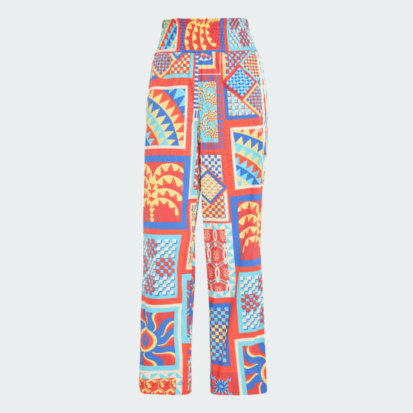 Azul Calça Premium adidas x Farm Rio
