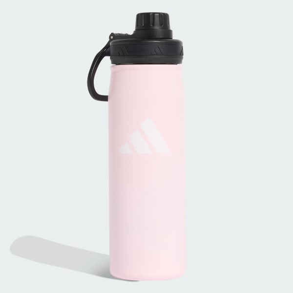 Pink Metal Bottle Screw Top 0.6 L