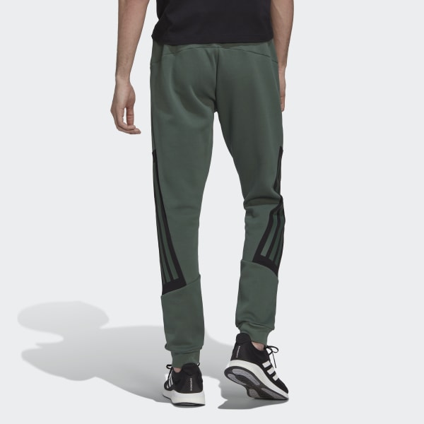 Zielony Future Icons 3-Stripes Pants