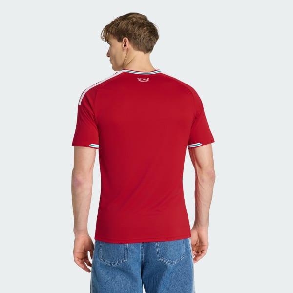 rouge Maillot Pays de Galles 26 Domicile