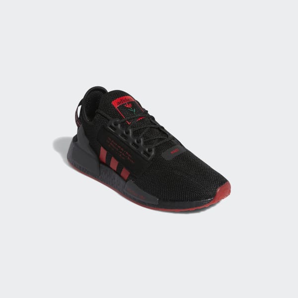 adidas nmd r1 v2 black and red