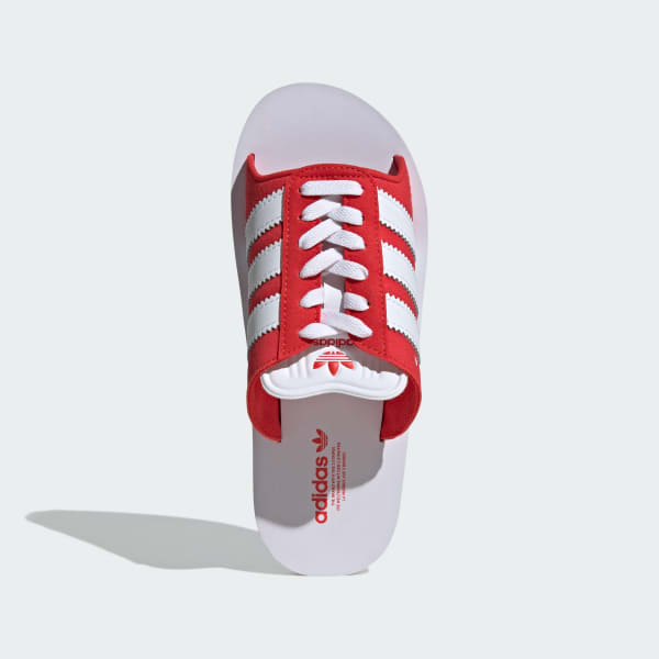 adidas Gazelle Beach Slides Red adidas Singapore