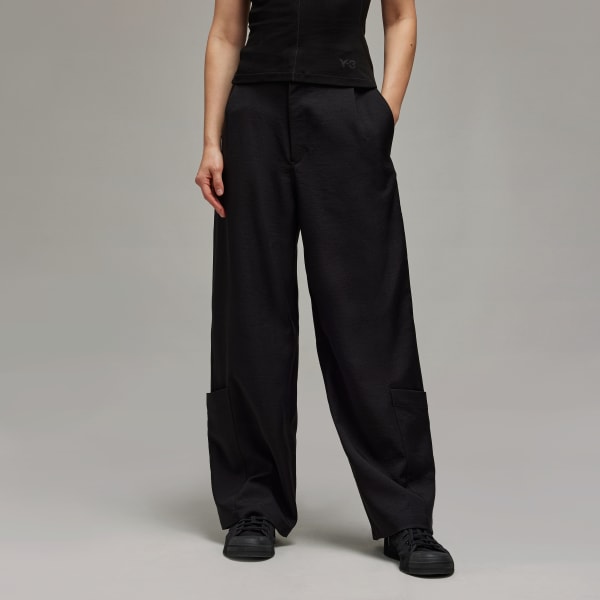 สีดำ กางเกงขากว้าง Y-3 Sport Uniform