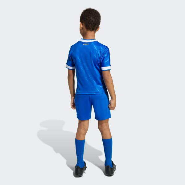 Bleu Mini kit Third Real Madrid 25/26 Enfants