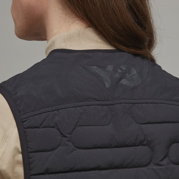 Black Y-3 Classic Cloud Insulated Vest