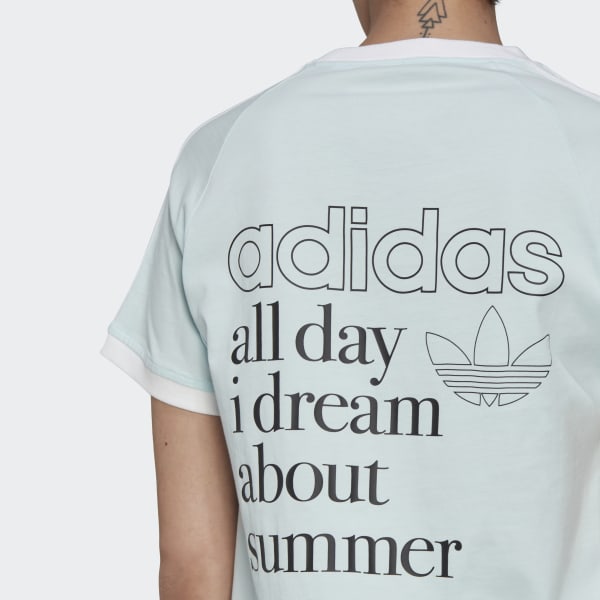 Azul Playera Estampada RI124