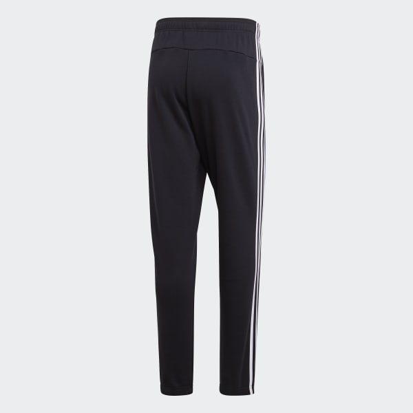 adidas Men's Essentials 3-Stripes Joggers in Black and White | adidas UK