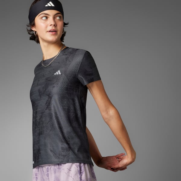 Gri Ultimateadidas Allover Print Tişört