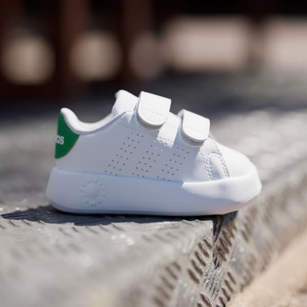 White Advantage Shoes Kids