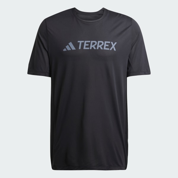 Negro remera técnica Terrex Multi Climacool con Logo