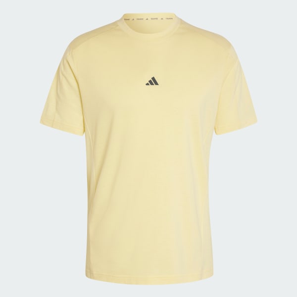 Giallo T-shirt da yoga