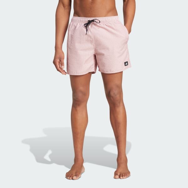 Pink adidas swim shorts new arrivals