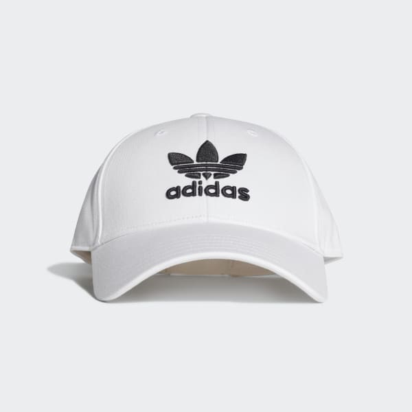 blanc Casquette Trefoil Baseball