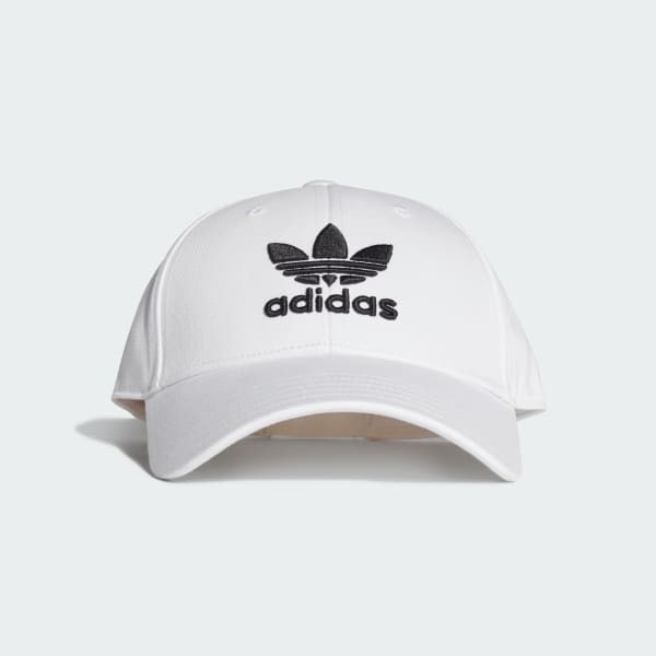 White TREFOIL BASEBALL CAP