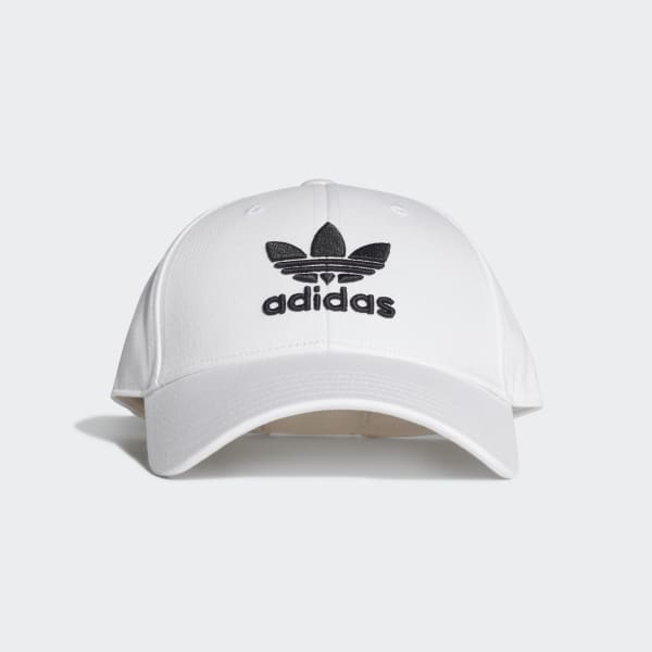 Adidas Trefoil Baseball Cap - White | Adidas Vietnam