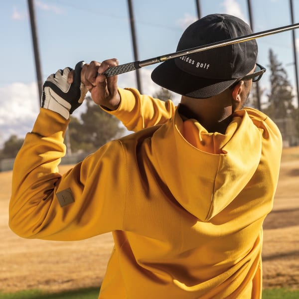 adidas Adicross Anti 3 Putt Hoodie - Yellow