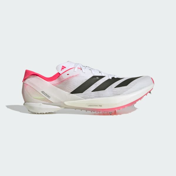 White Adizero Ambition Shoes