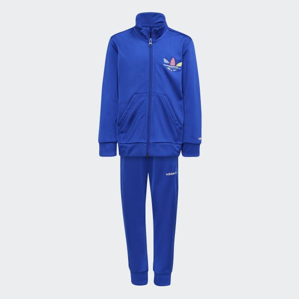 Blue Adicolor Track Suit