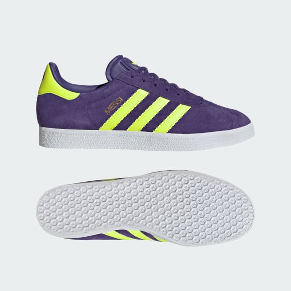 สีม่วง รองเท้า Gazelle Messi