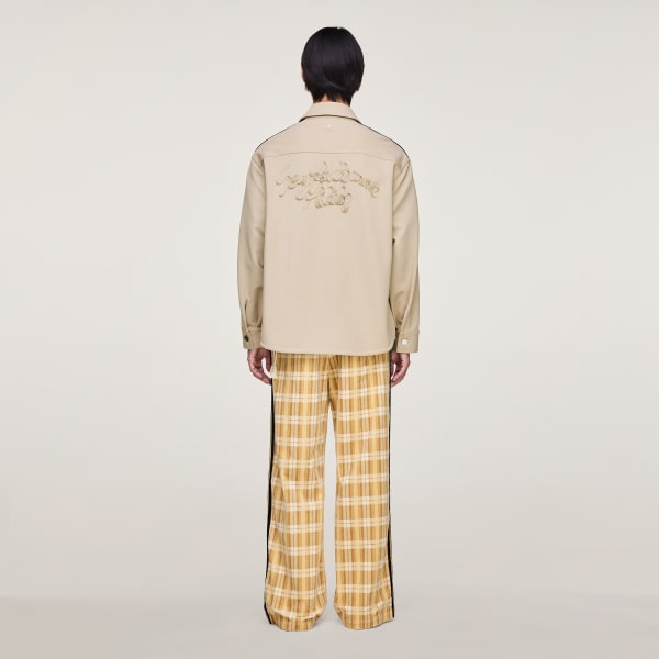 White SONG FOR THE MUTE ADI006 PLAID PANT