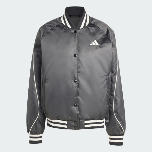 Black STADIUM INSULATED BOMBER JACKET