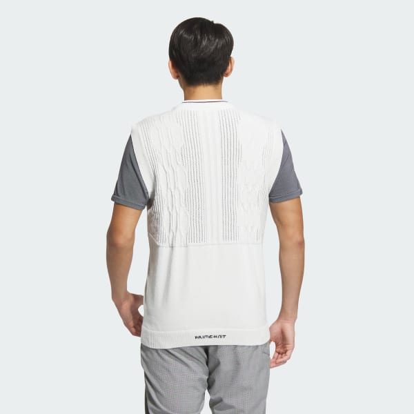 アディダス 【ゴルフ】ULT365 PRIMEKNITケーブルベスト - ホワイト