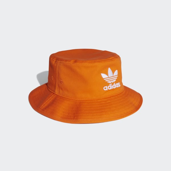 orange bucket hat adidas