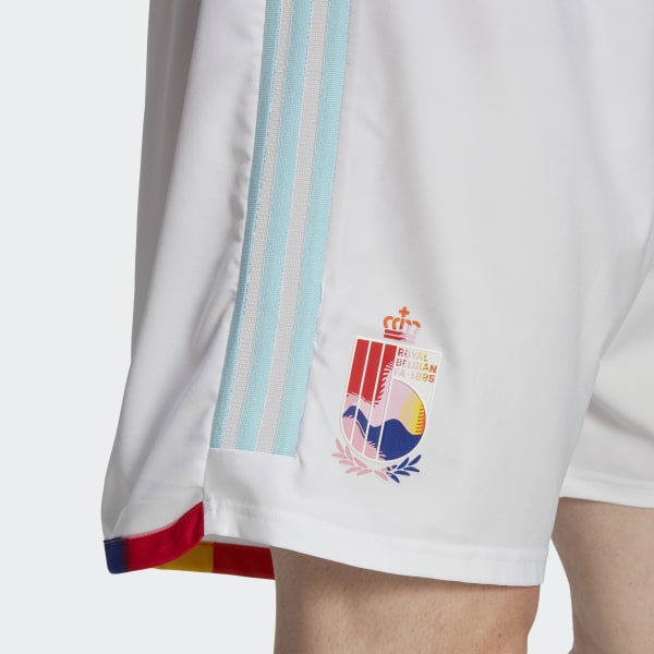Vit Belgium 22 Away Authentic Shorts QY953