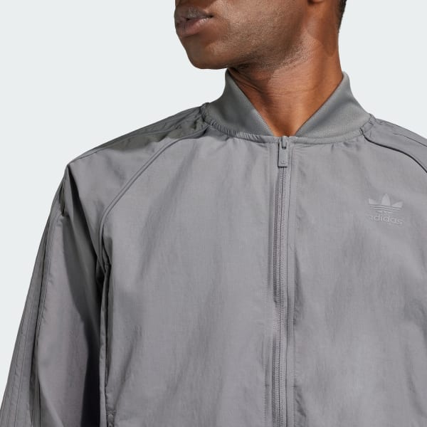 Adidas sst track jacket grey outlet
