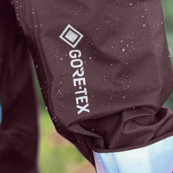 adidas TERREX MYSHELTER GORE-TEX Rain Jacket - Burgundy | Men's Hiking ...