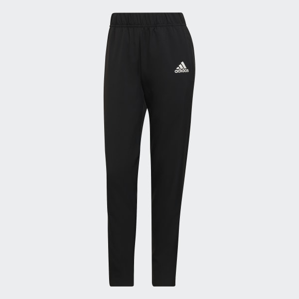 Zwart Melbourne Tennis Geweven Broek E0489