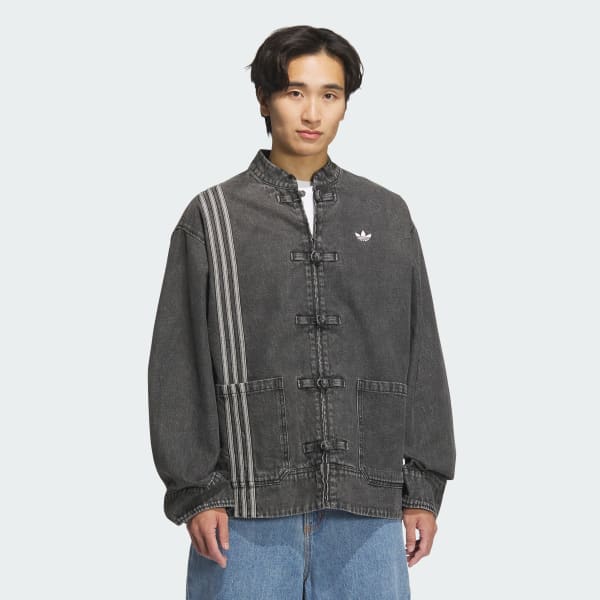 adidas メッシュ トラックトップ ブラック adidas × ジェレミー・スコット フェイクレザー メッシュ