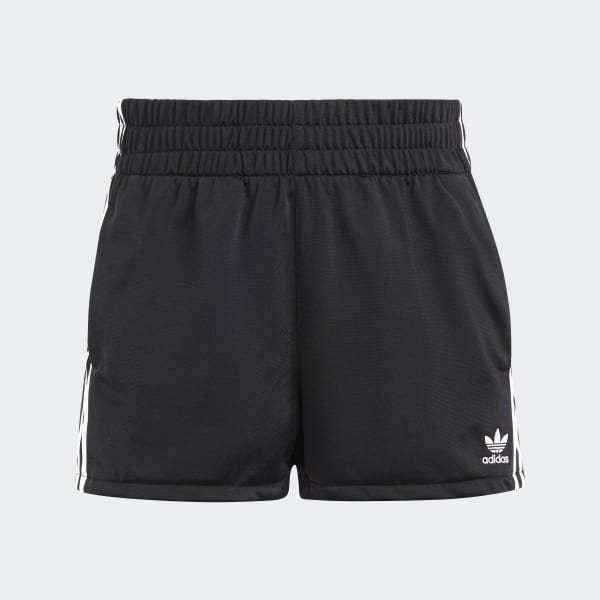 Schwarz 3-Streifen Shorts