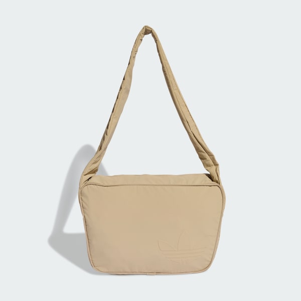 Beige Crossbody Bowlingtas