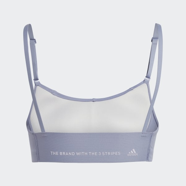 Mau-tim Áo Bra Light Support Yoga Studio