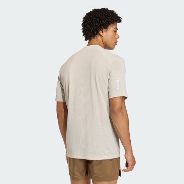 Beige T-shirt Terrex Xperior CLIMACOOL+