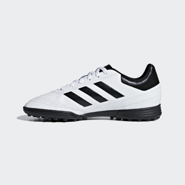 zapatos de futbol adidas color blanco