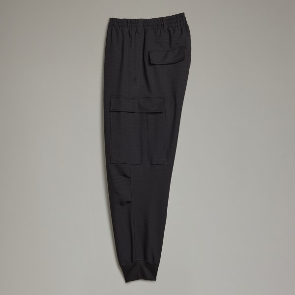 Zwart Classic Sport Uniform Cuffed Cargobroek QY442