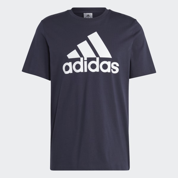 adidas Essentials Single Jersey Big Logo Tee Black adidas India