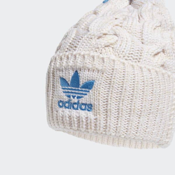 White best sale adidas beanie