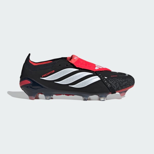 Nero Scarpe da calcio PREDATOR ELITE Fold-Over Tongue Firm Ground