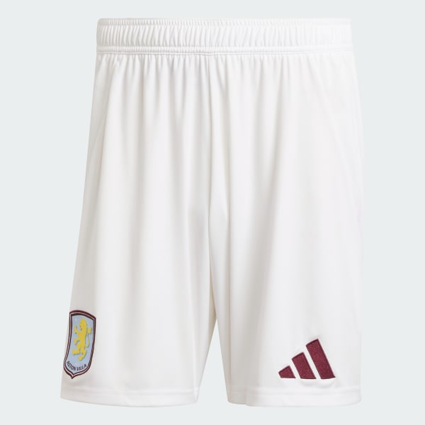 White Aston Villa FC 24/25 Home Shorts