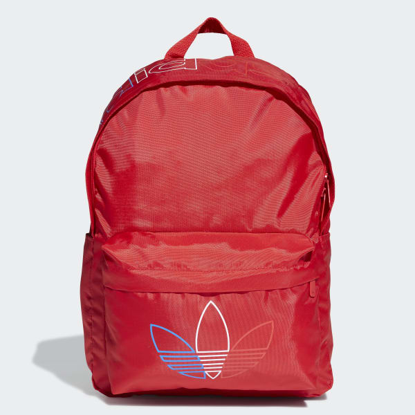 Red adidas backpacks for school outlet