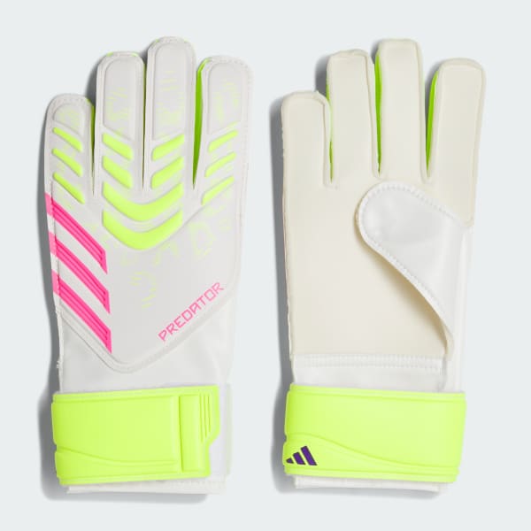 White Predator Training Goalkeeper Gloves Kids